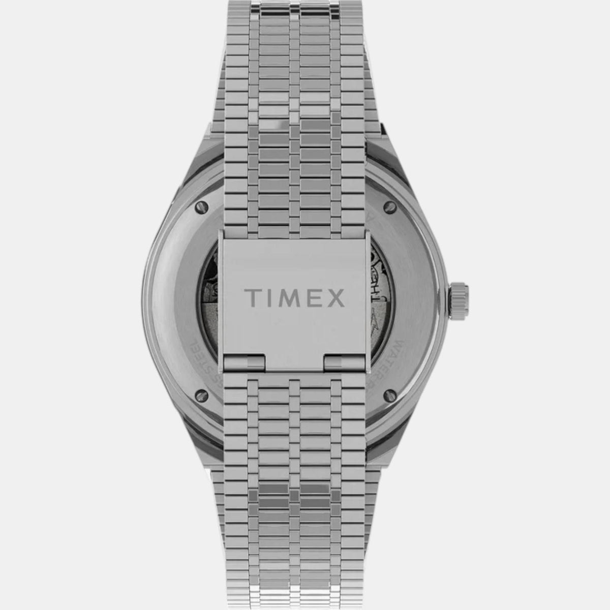 Men Automatic Black Dial Analog Stainless Steel Watch TW2U83400U9