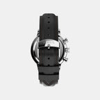 Men Quartz White Dial Analog Leather Watch TW2U88100UJ