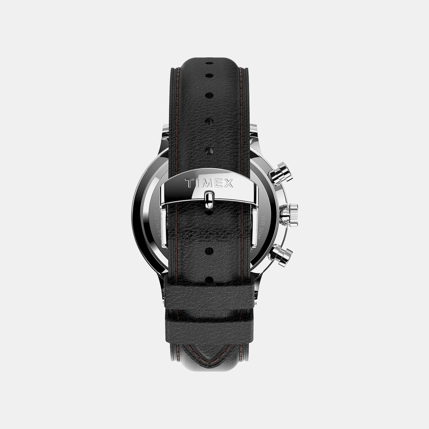 Men Quartz White Dial Analog Leather Watch TW2U88100UJ