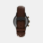 Men Quartz Blue Dial Analog Leather Watch TW2U88200UJ