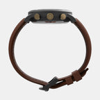 Men Quartz Blue Dial Analog Leather Watch TW2U88200UJ