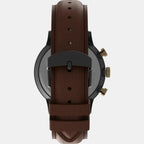 Men Quartz Blue Dial Analog Leather Watch TW2U88200UJ