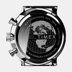 Waterbury Classic Men Quartz Black Dial Analog Leather Watch TW2U88300UJ