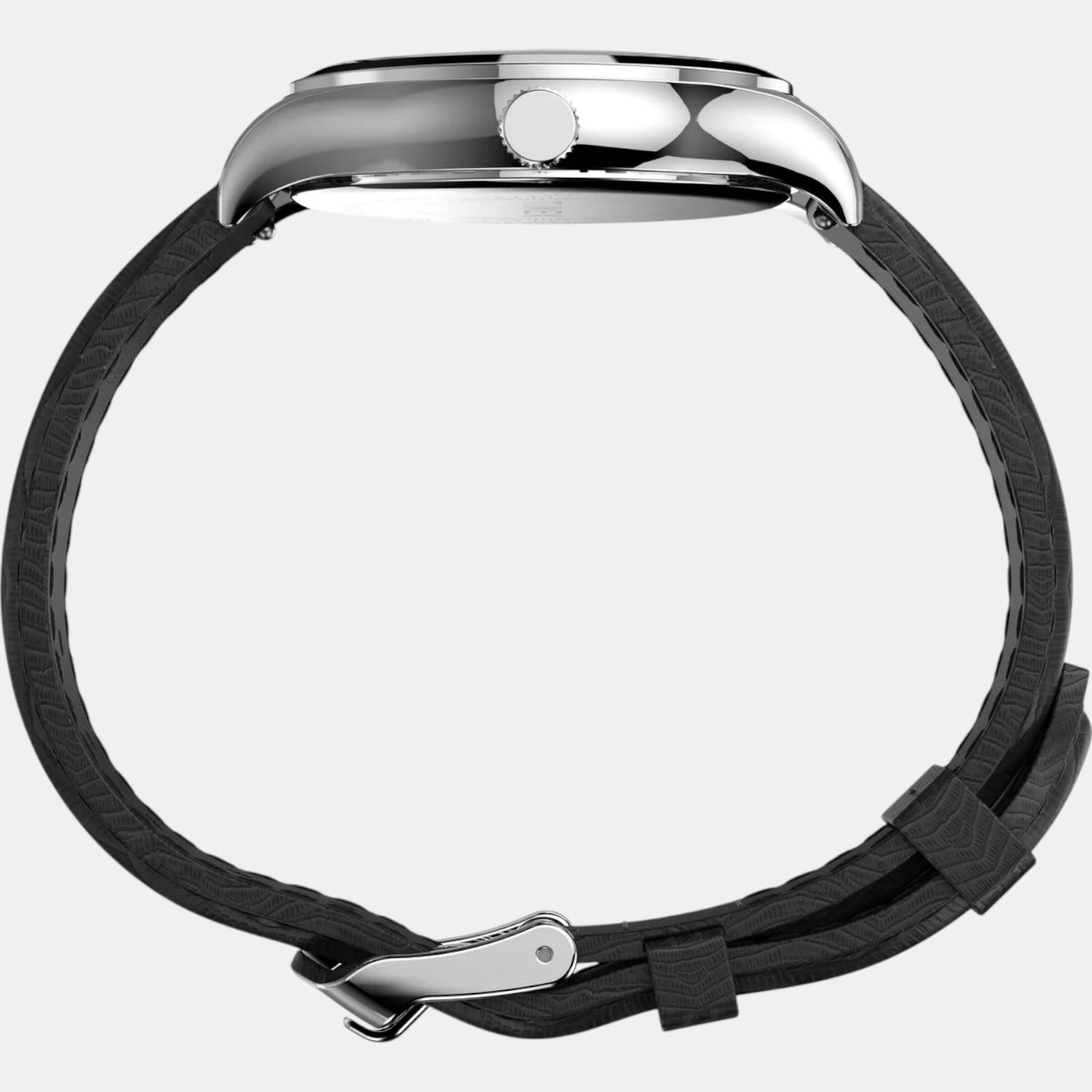 Women Quartz White Dial Analog Leather Watch TW2U97700UJ