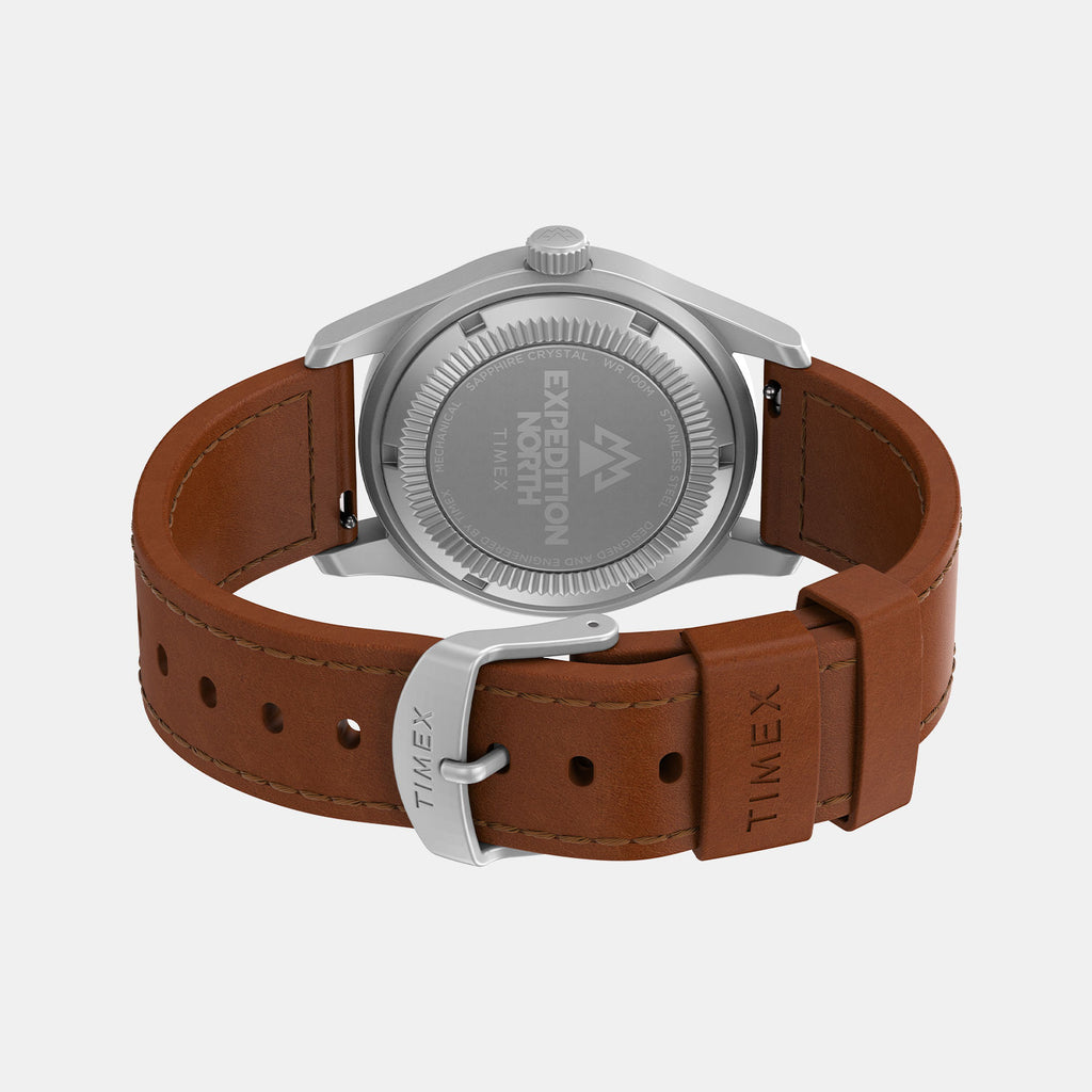 Timex 38 mm Round Mechanical watch