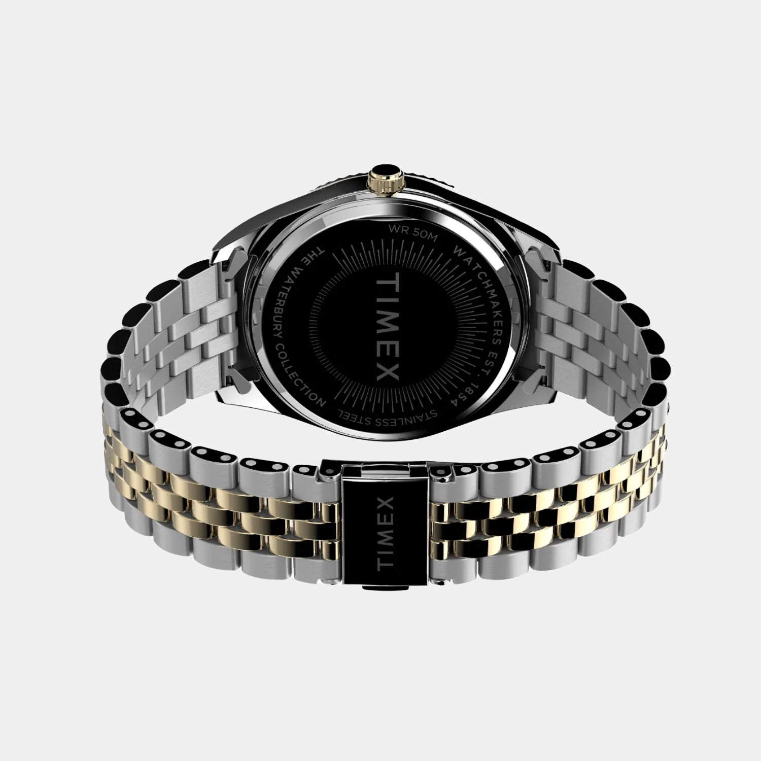 Waterbury Men Quartz Blue Dial Analog Stainless Steel Watch TW2V17500UJ