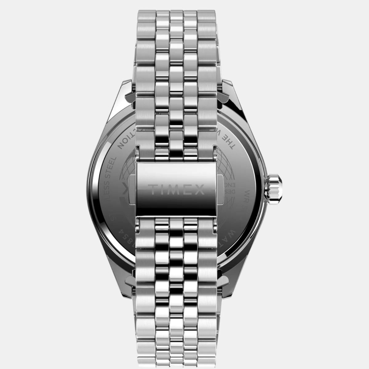 Men Quartz Pink Dial Analog Stainless Steel Watch TW2V17800UJ