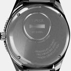 Q Timex Reissue Men Quartz Blue Dial Analog Stainless Steel Watch TW2V18300U9