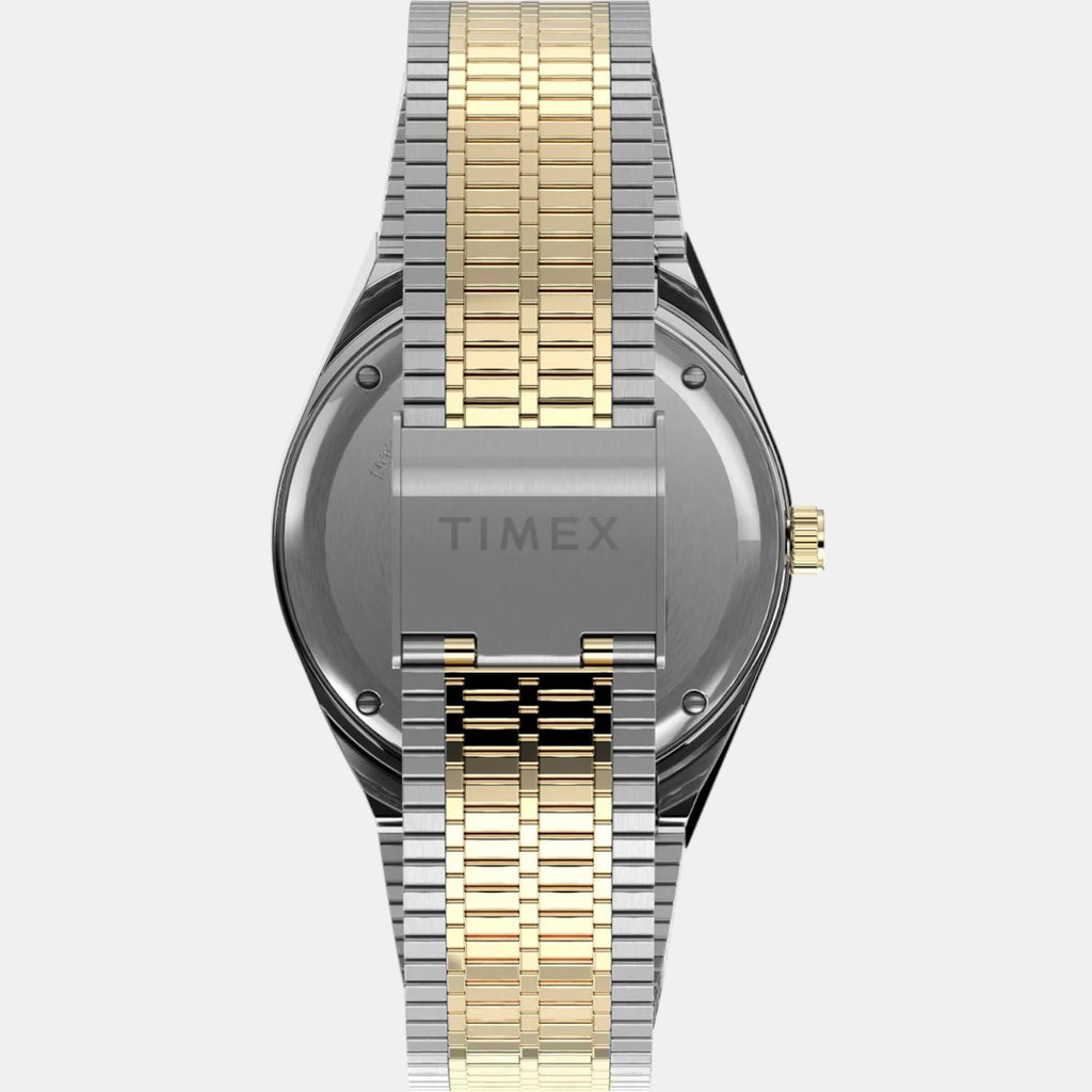 Men Quartz Blue Dial Analog Stainless Steel Watch TW2V18400U9