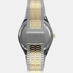 Men Quartz Blue Dial Analog Stainless Steel Watch TW2V18400U9