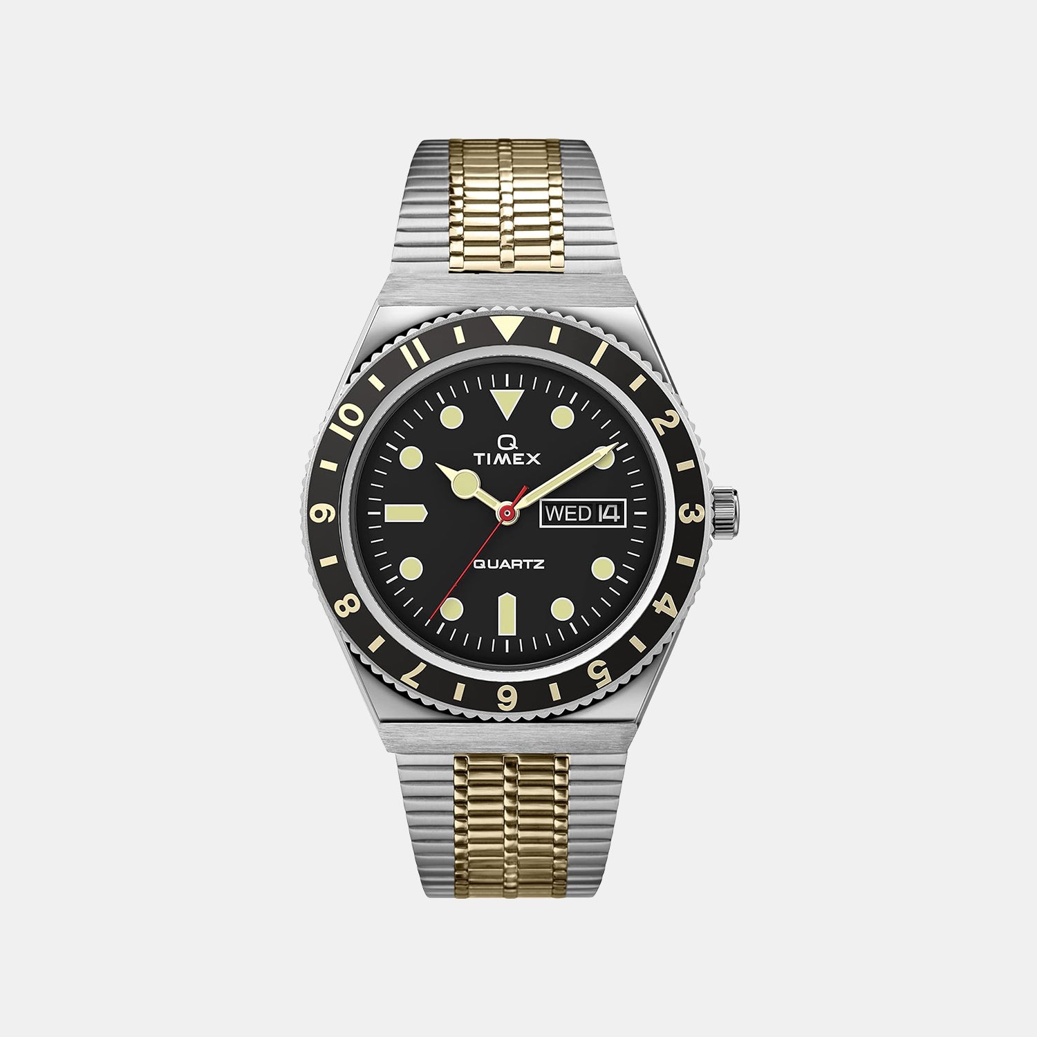 Men Quartz Black Dial Analog Steel Watch TW2V18500U9