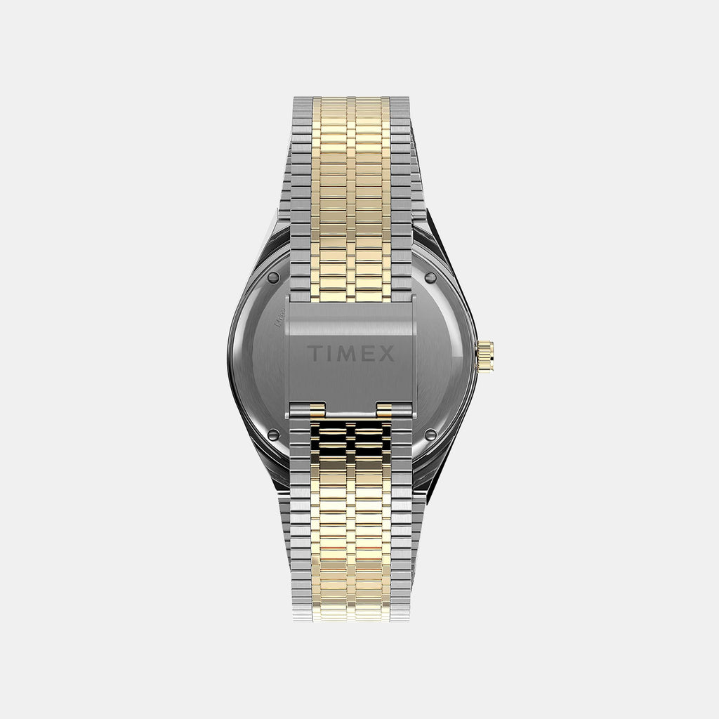 Men Quartz Black Dial Analog Steel Watch TW2V18500U9