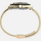 Men Quartz Black Dial Analog Stainless Steel Watch TW2V18800U9