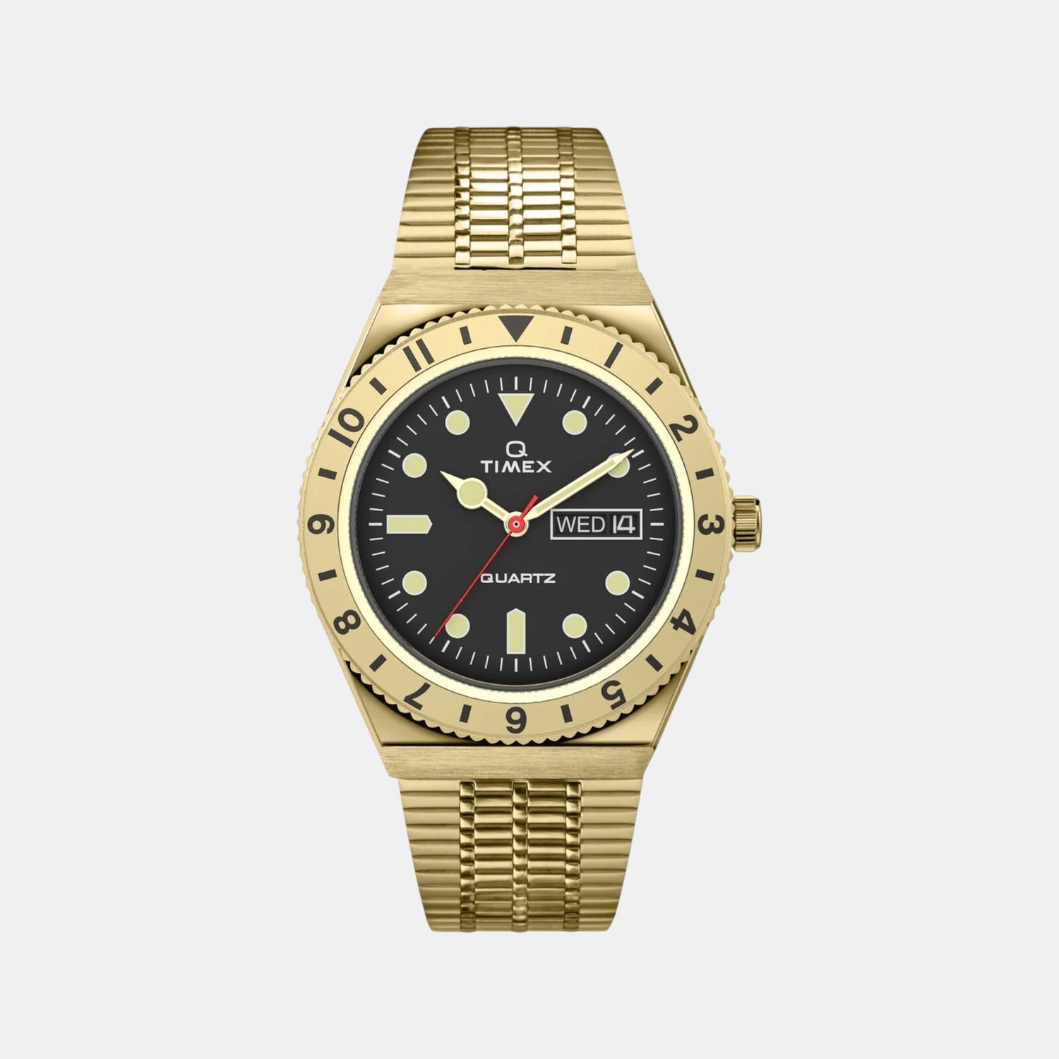 Men Quartz Black Dial Analog Stainless Steel Watch TW2V18800U9