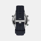 Men Quartz Blue Dial Analog Silicone Watch TW2V22100UJ