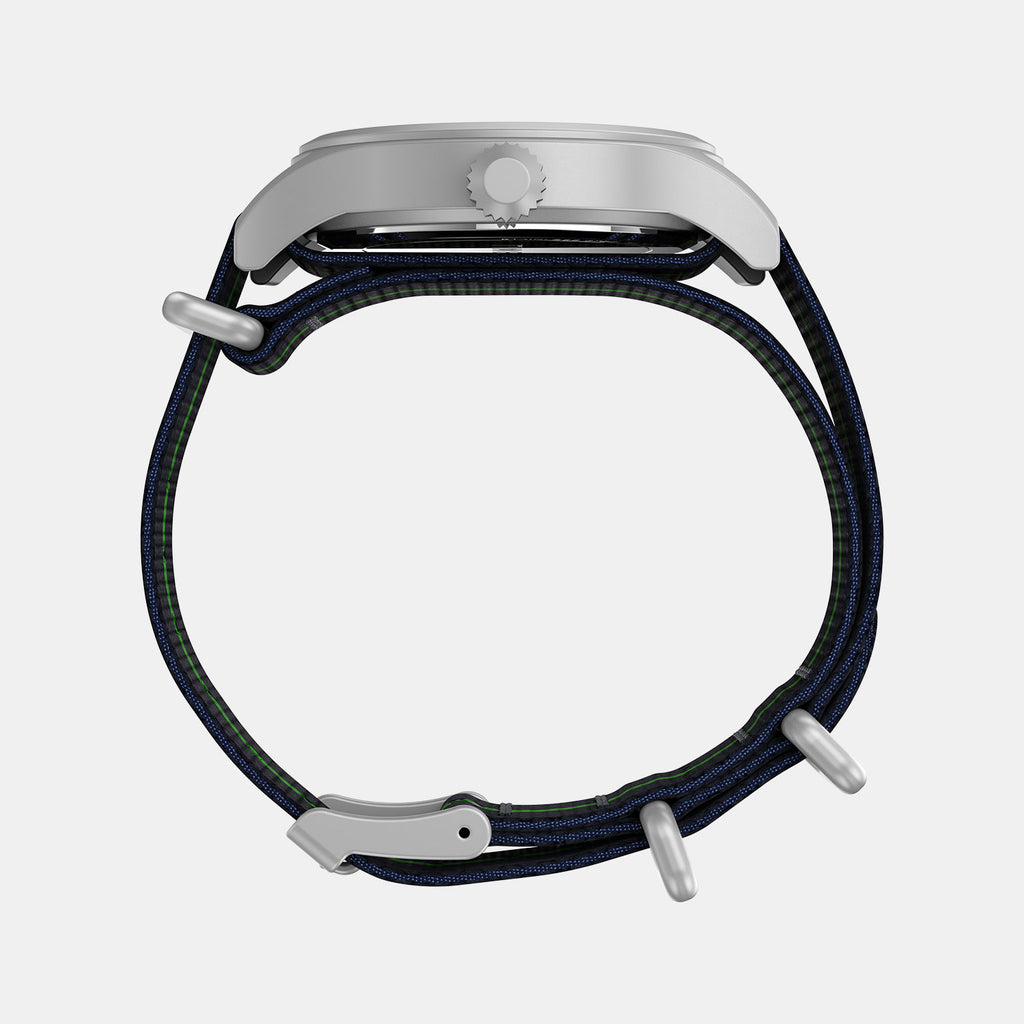 Timex Brass Blue watch