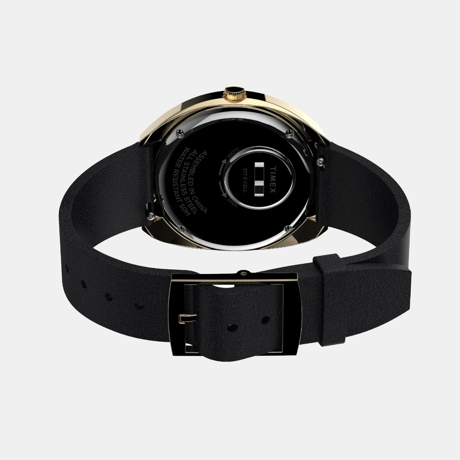 Q Timex Men Quartz Burgundy Dial Analog Leather Watch TW2V25400U9