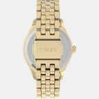 Women Quartz Green Dial Analog Stainless Steel Watch TW2V31700UJ