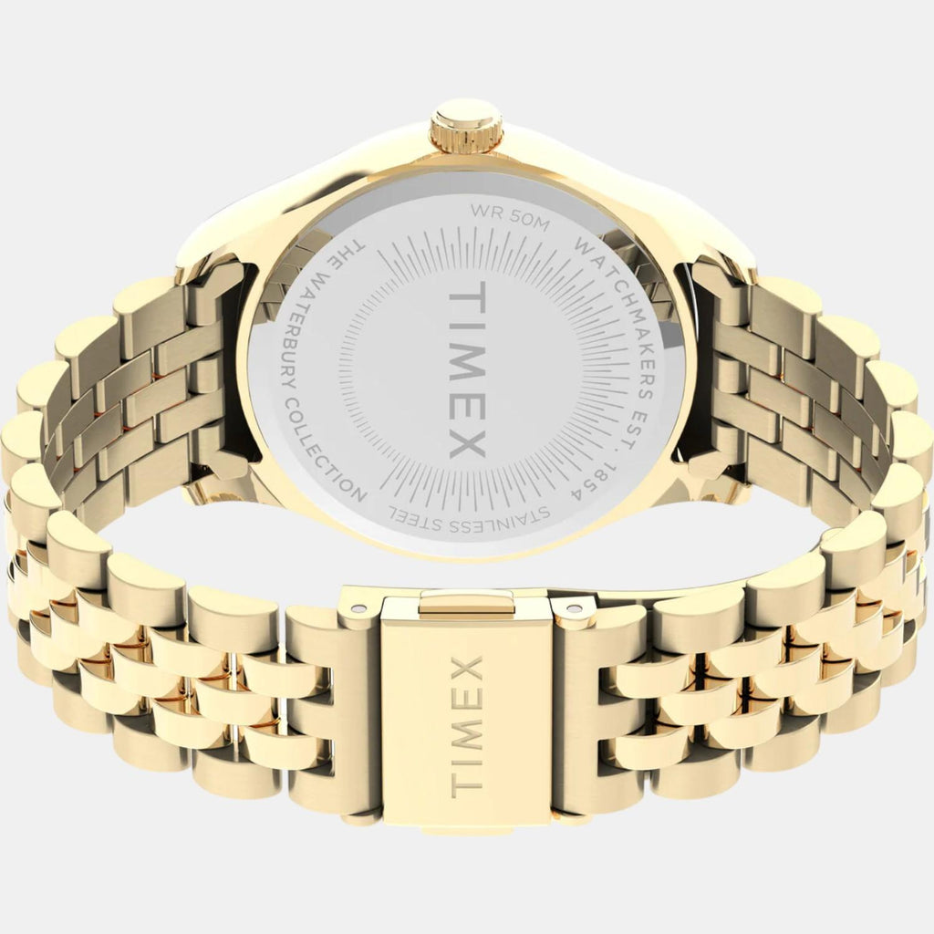 Women Quartz Green Dial Analog Stainless Steel Watch TW2V31700UJ