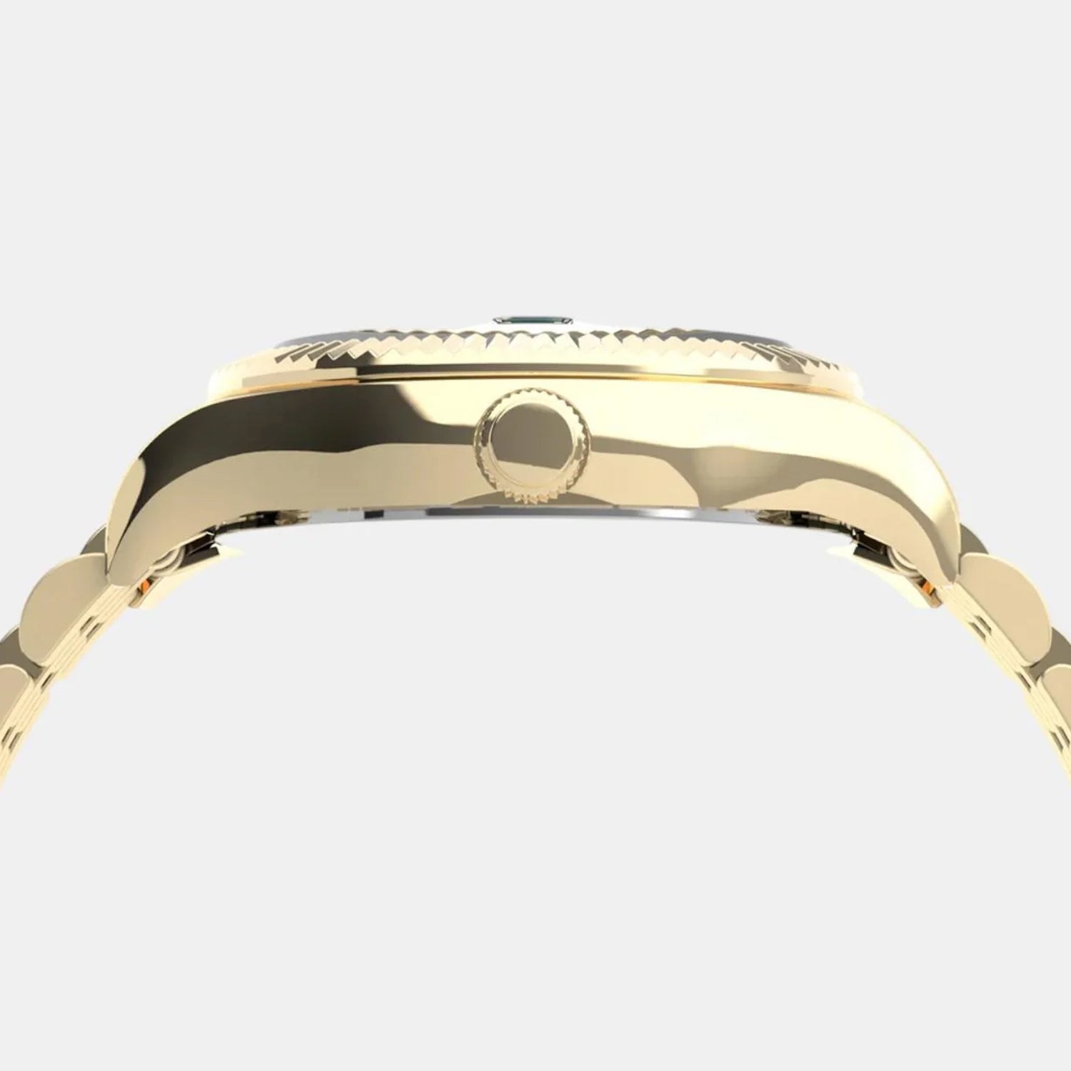 Women Quartz Green Dial Analog Stainless Steel Watch TW2V31700UJ