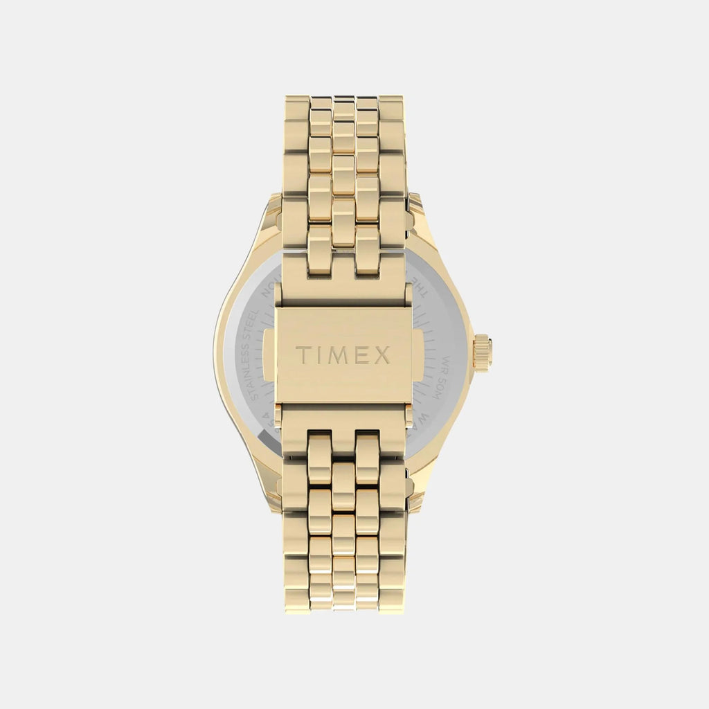 Women Quartz Green Dial Analog Stainless Steel Watch TW2V31700UJ