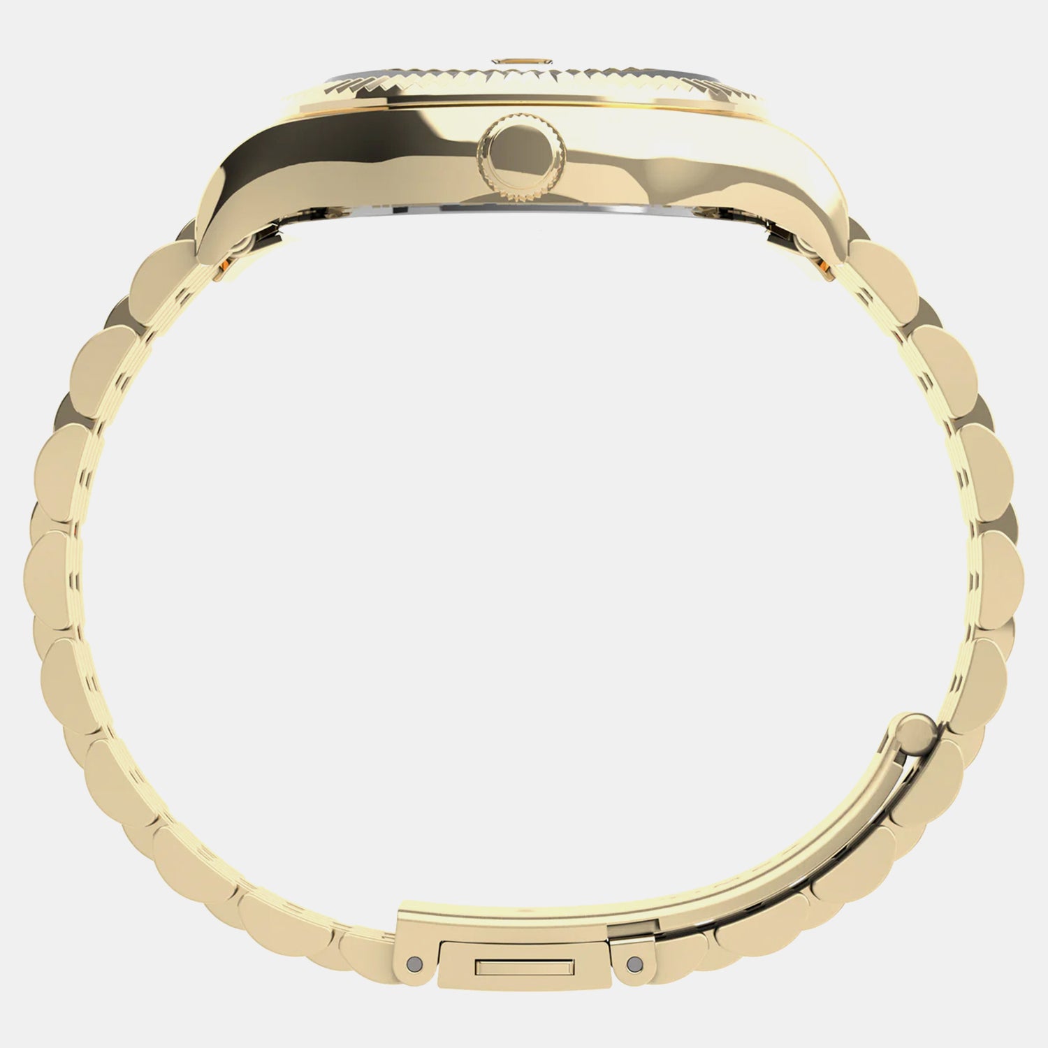 Waterbury Women Quartz Orange Dial Analog Stainless Steel Watch TW2V31800UJ