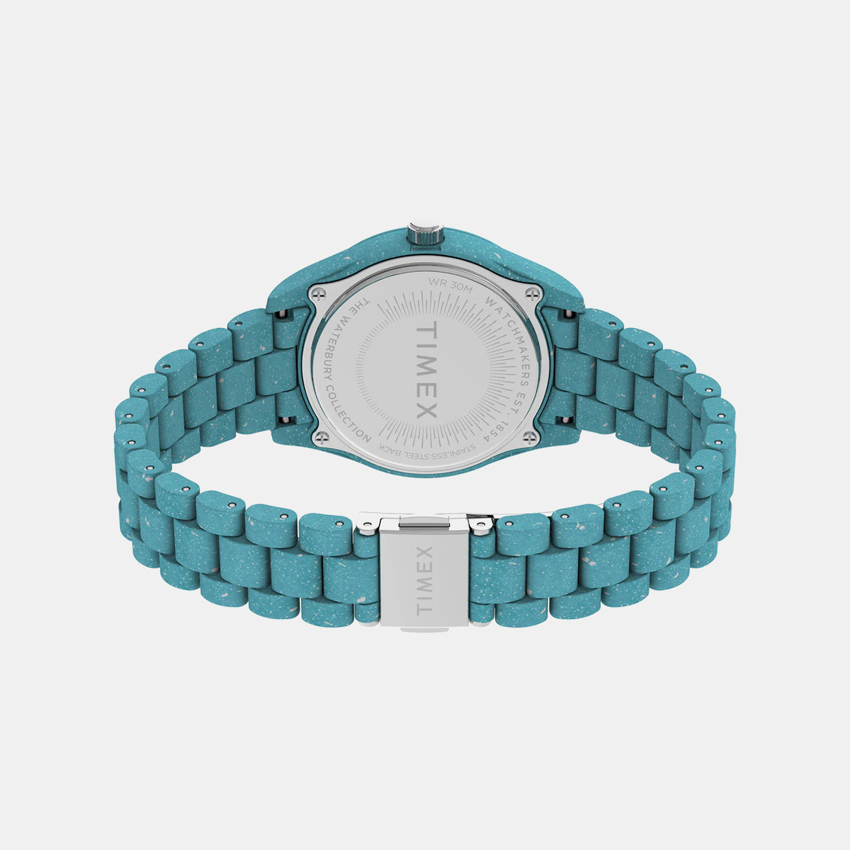 Waterbury Women Quartz Blue Dial Analog Brass Watch TW2V33200X6