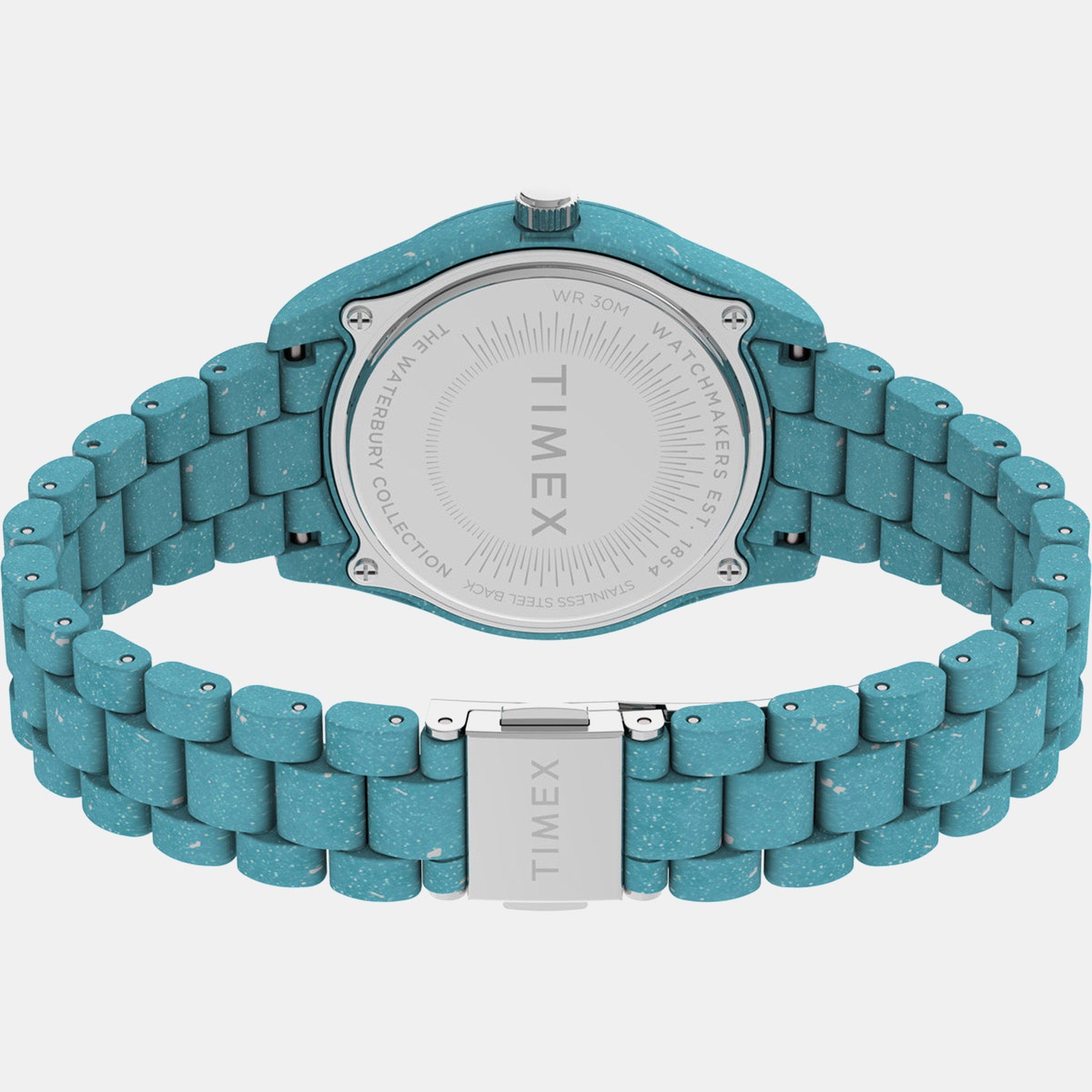 Waterbury Women Quartz Blue Dial Analog Brass Watch TW2V33200X6