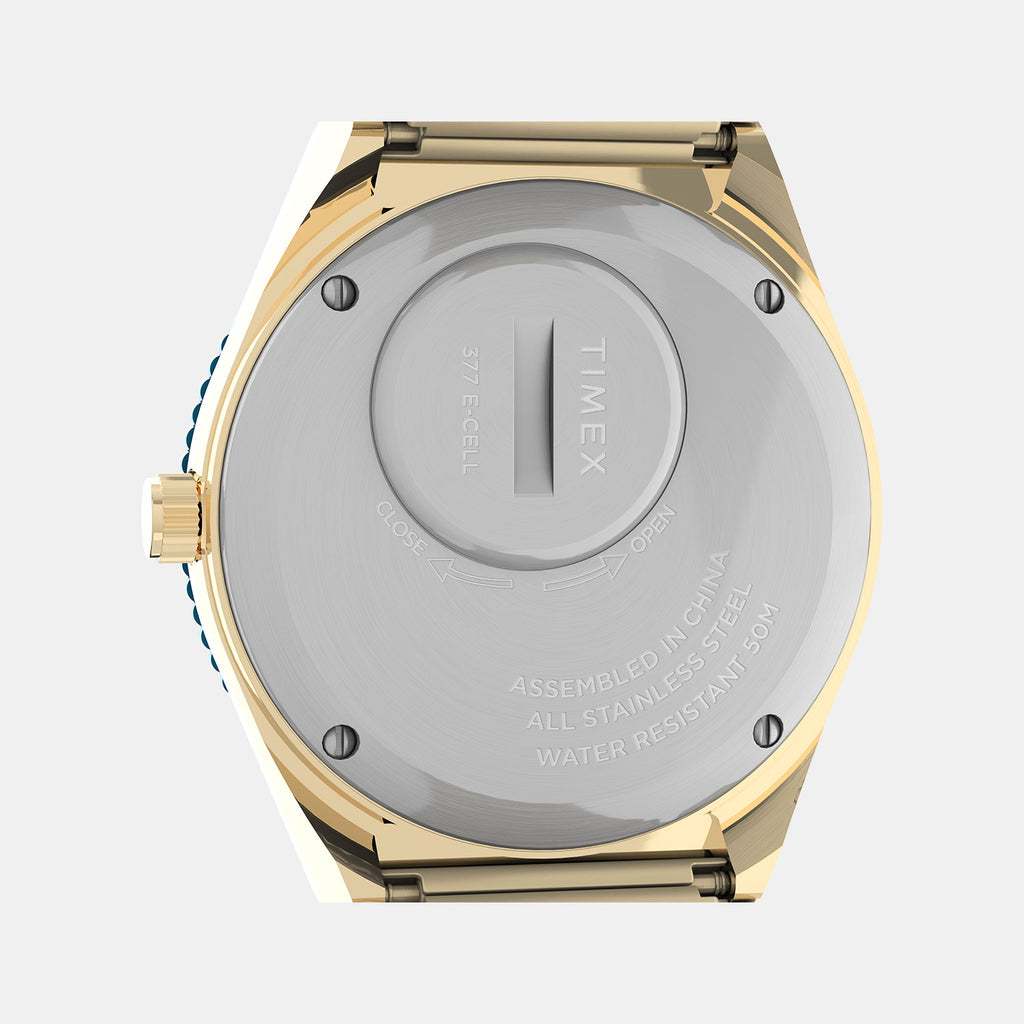 Timex Women Round Blue watch