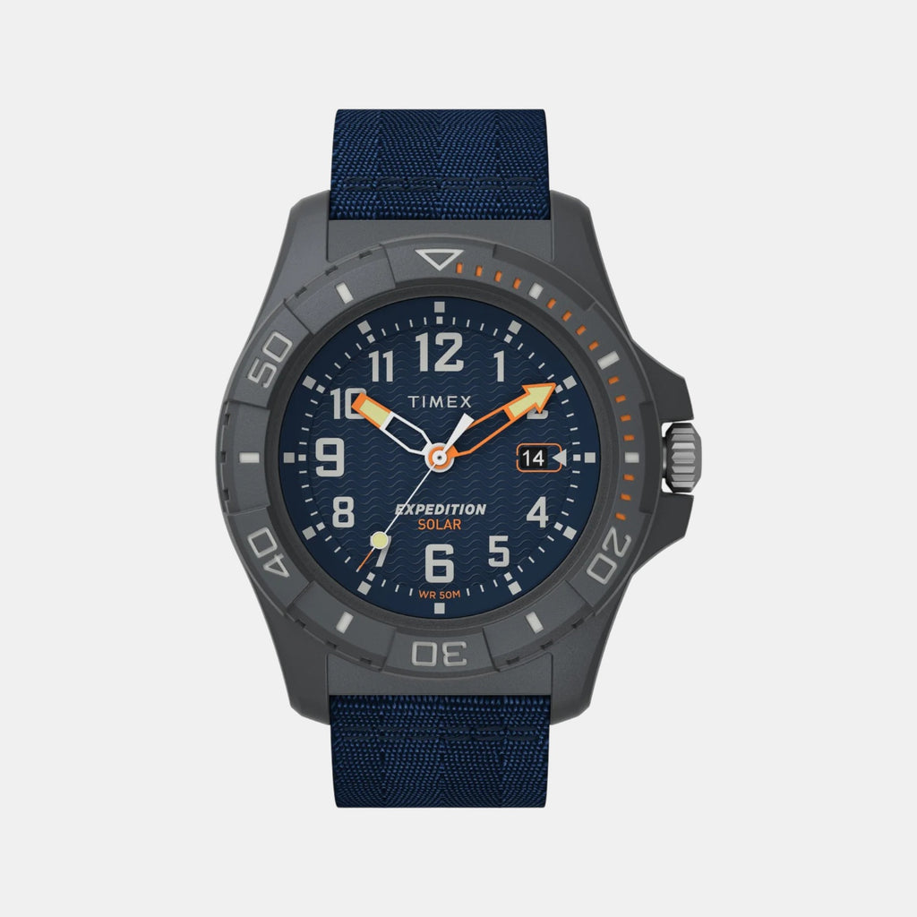 Men Quartz Blue Dial Analog Plastic Watch TW2V40300X6