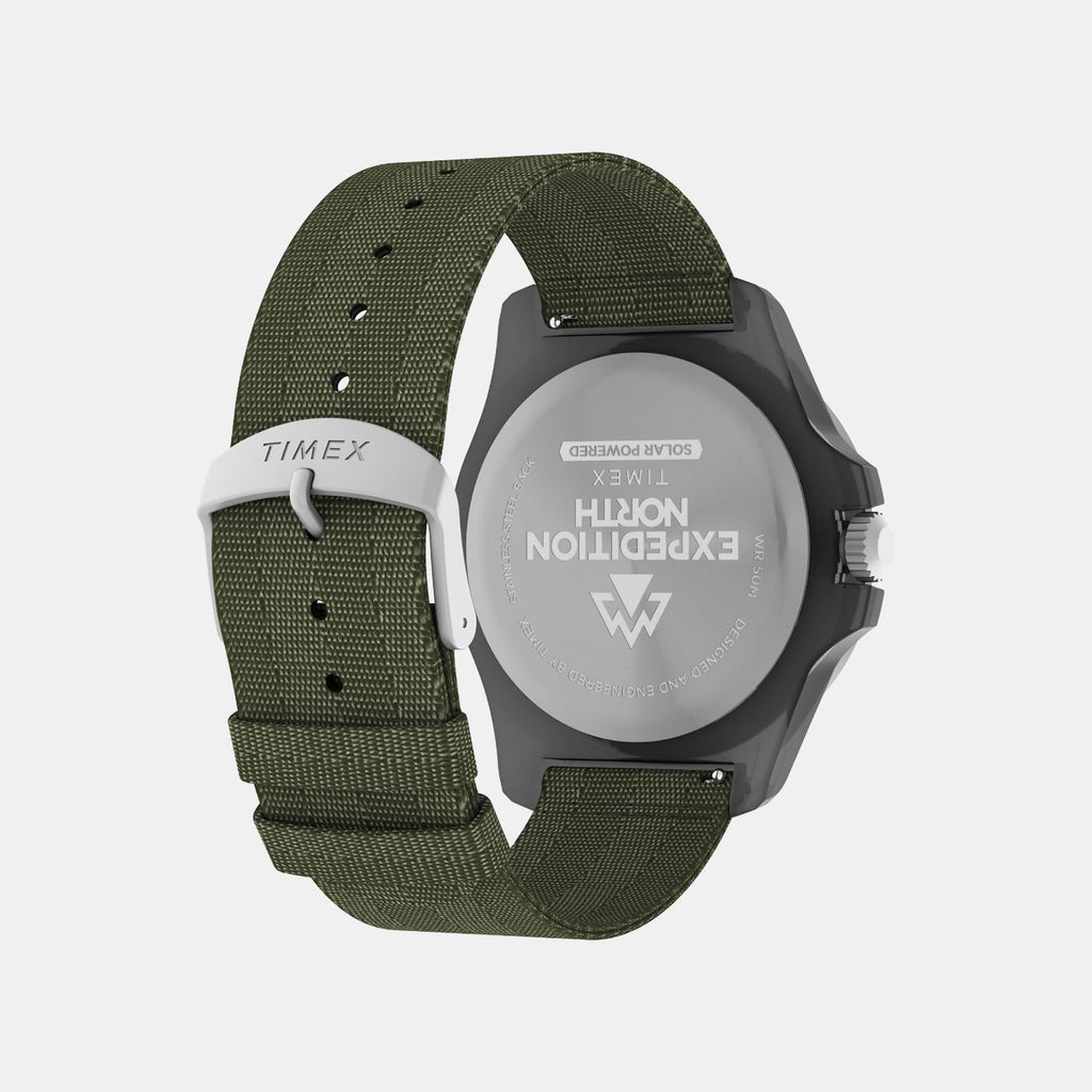 Men Quartz Green Dial Analog Fabric Watch TW2V40400X6