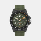 Men Quartz Green Dial Analog Plastic Watch TW2V40400X6