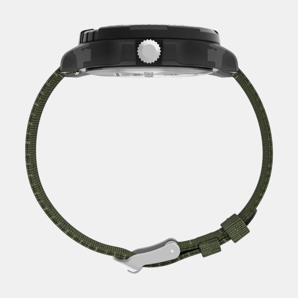 Men Quartz Green Dial Analog Plastic Watch TW2V40400X6