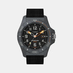 Men Quartz Black Dial Analog Plastic Watch TW2V40500X6