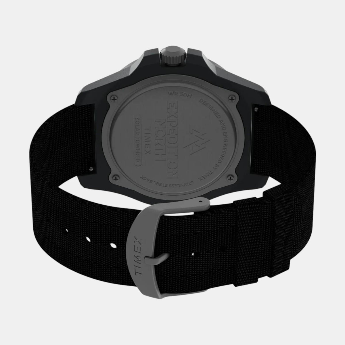 Men Quartz Black Dial Analog Fabric Watch TW2V40500X6