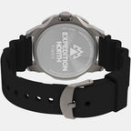 Men Quartz Black Dial Analog Silicone Watch TW2V40600X6