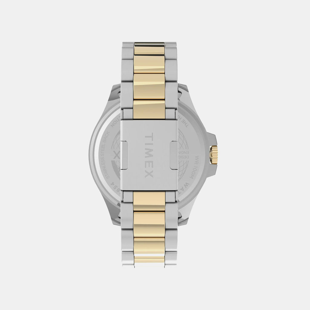 Men Quartz Blue Dial Analog Brass Watch TW2V42000UJ