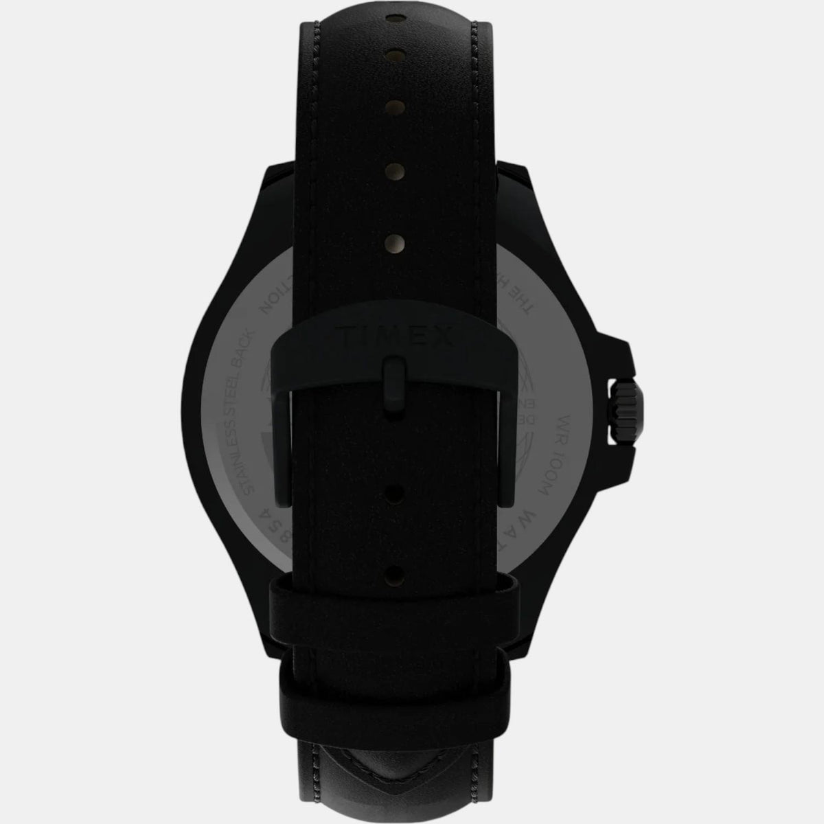 Men Quartz Black Dial Analog Leather Watch TW2V42300UJ