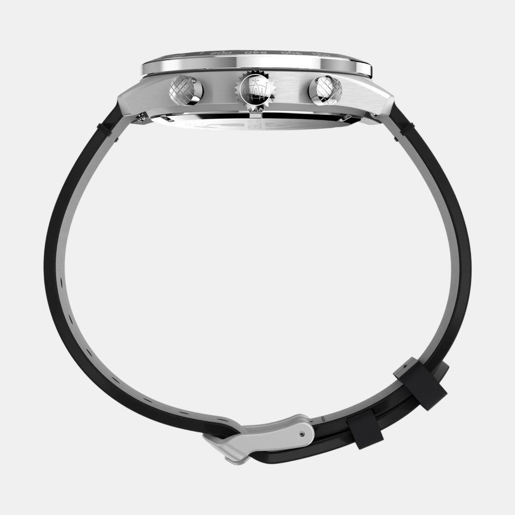 Men Quartz Blue Dial Analog Leather Watch TW2V42500UJ