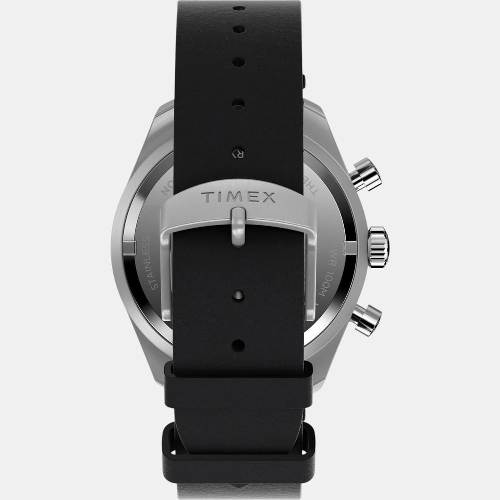 Men Quartz Blue Dial Analog Leather Watch TW2V42500UJ