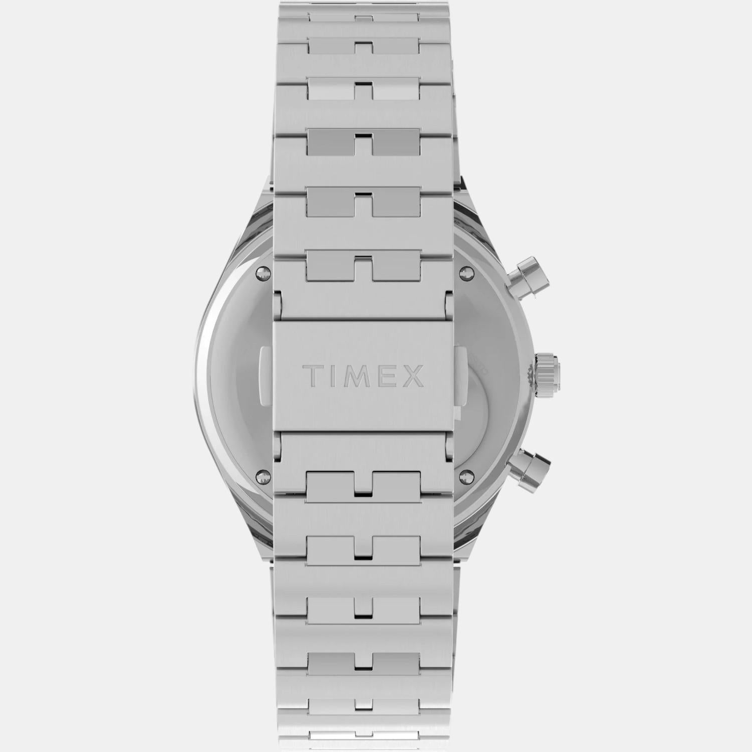 Men Quartz Black Dial Analog Stainless Steel Watch TW2V42600UJ