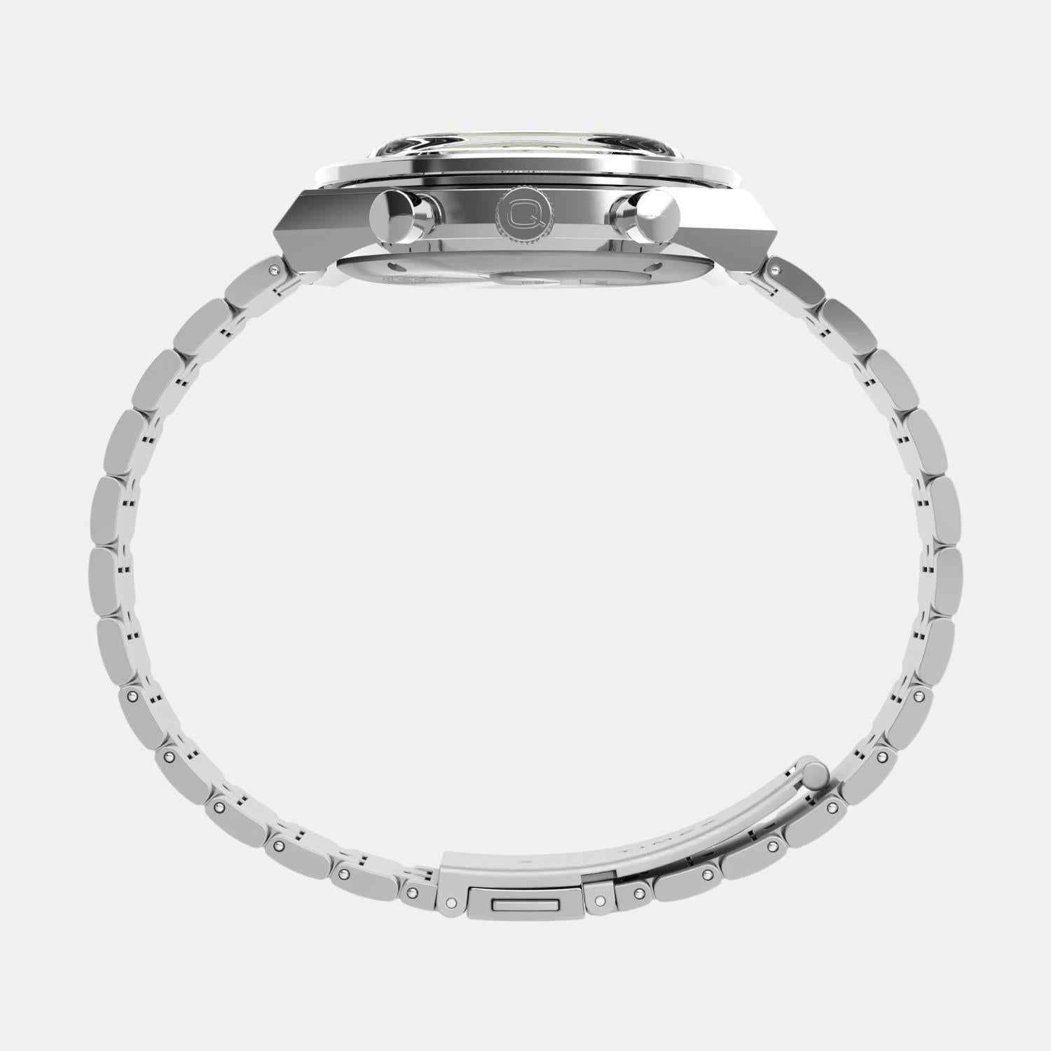 Men Quartz Black Dial Analog Stainless Steel Watch TW2V42600UJ