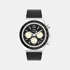 Men Quartz Black Dial Analog Leather Watch TW2V42700U9