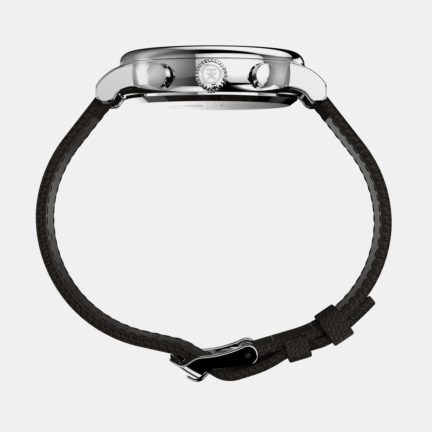 Waterbury Men Quartz Beige Dial Chronograph Fabric Watch TW2V43800UJ