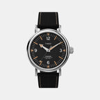 Men Quartz Black Dial Analog Fabric Watch TW2V44000UJ
