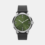 Marlin Men Automatic Green Dial Analog Leather Watch TW2V44600U9