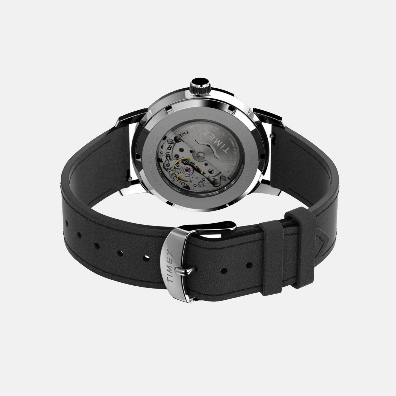 Marlin Men Automatic Green Dial Analog Leather Watch TW2V44600U9