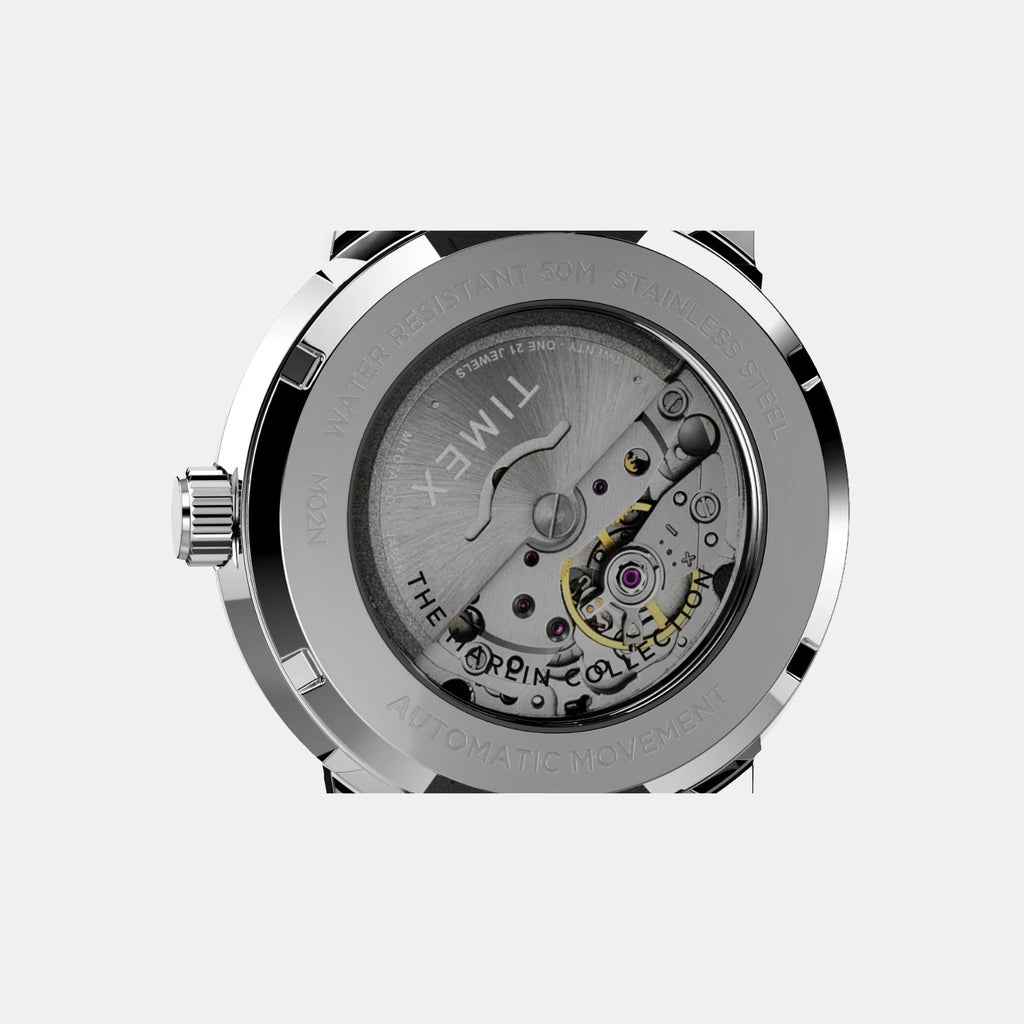 Marlin Men Automatic Green Dial Analog Leather Watch TW2V44600U9