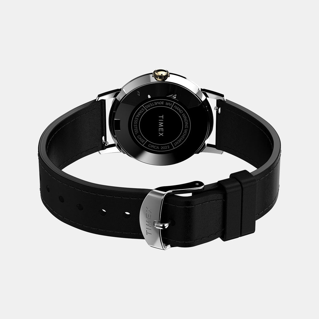 Timex 34 mm Round Mechanical watch