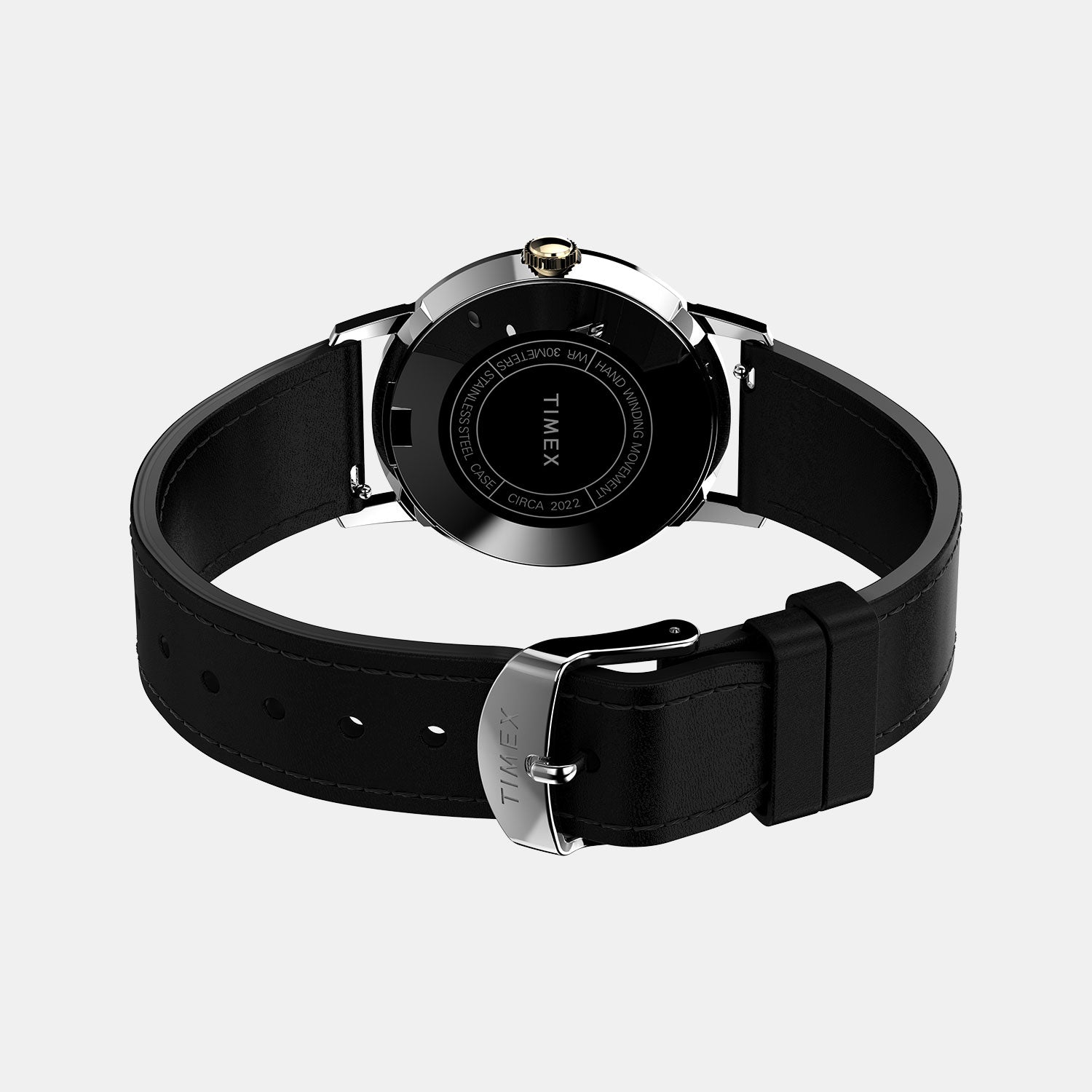 Timex 34 mm Round Mechanical watch